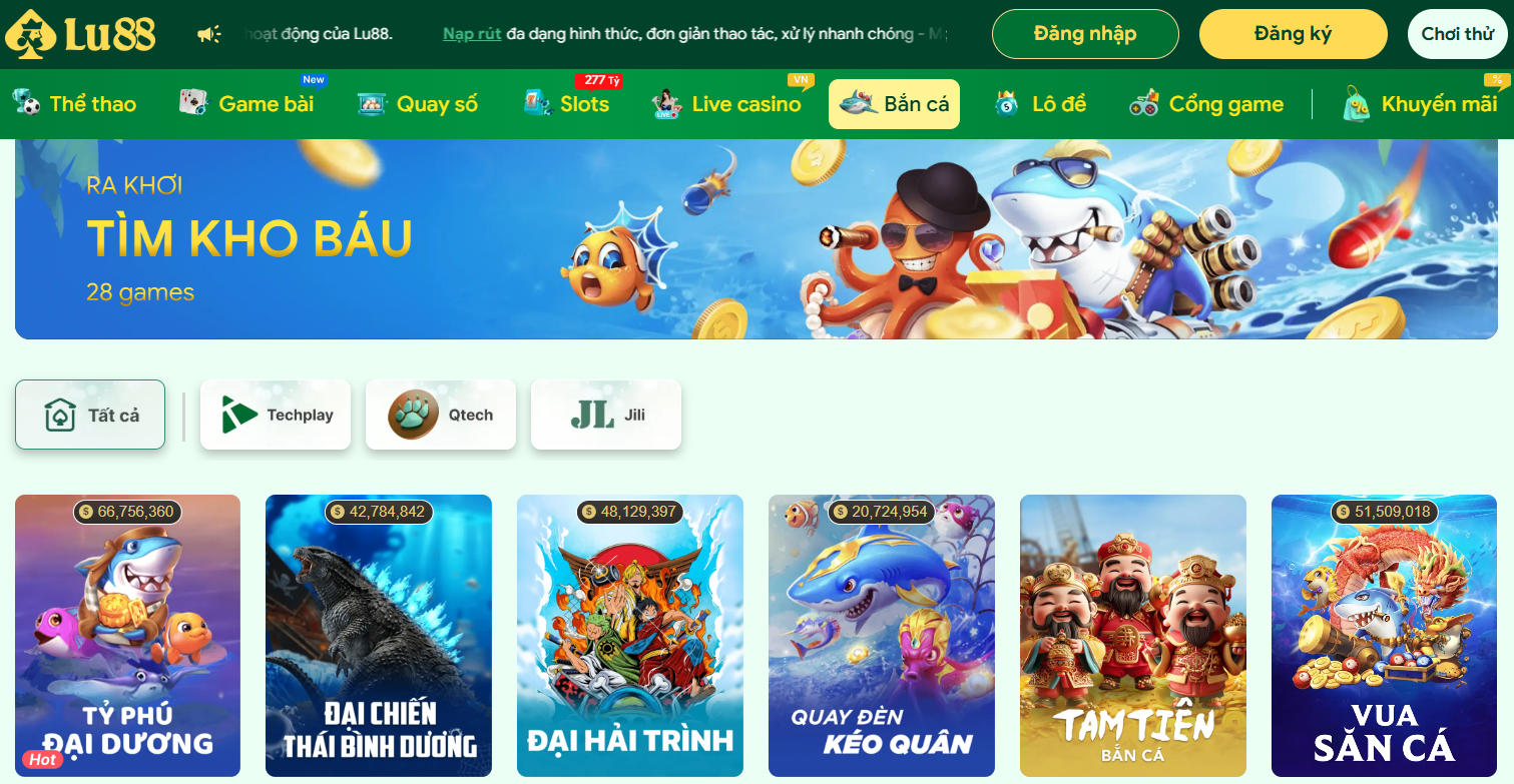 LU88 Giải trí đỉnh cao｜Trải nghiệm nhập vai
