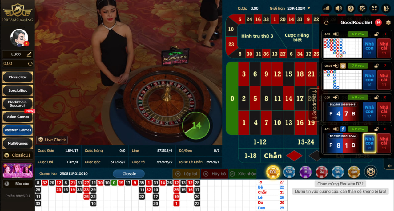 LU88 Roulette Việt｜Chiến thuật cược hiệu quả