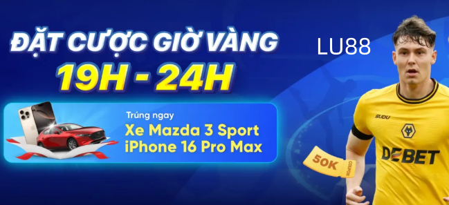LU88 Golden Time Lucky Draw: Xe hơi hạng sang và iPhone đang chờ bạn